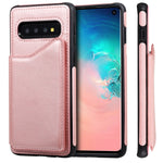 Custodia portafoglio antiurto con slot carte per Samsung