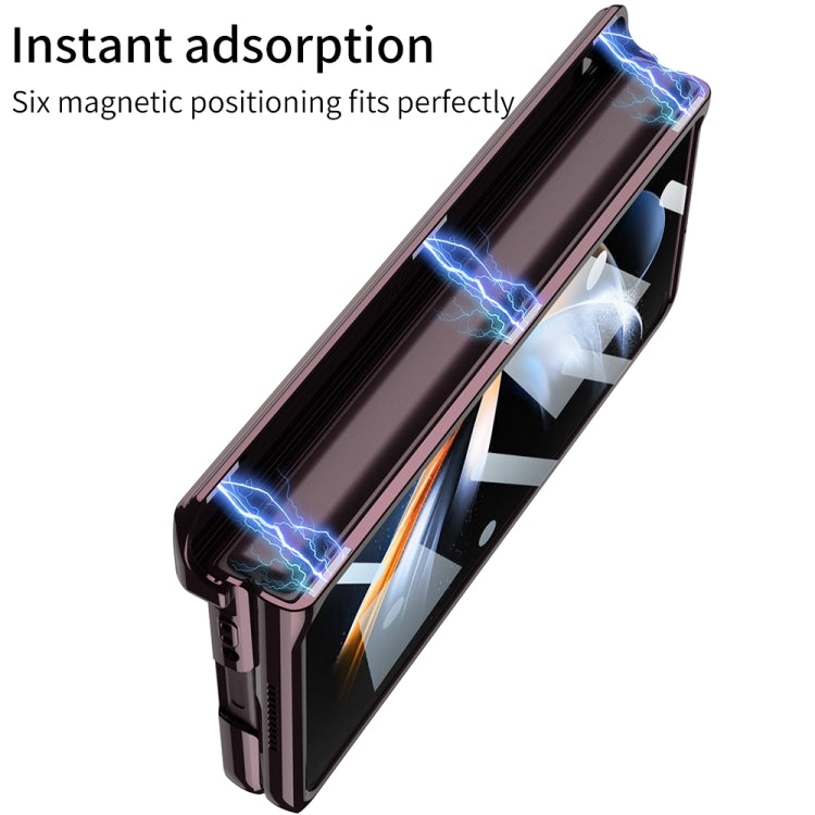 Custodia per telefono fantasma con cerniera magnetica integrata GKK, For Samsung Galaxy Z Fold4