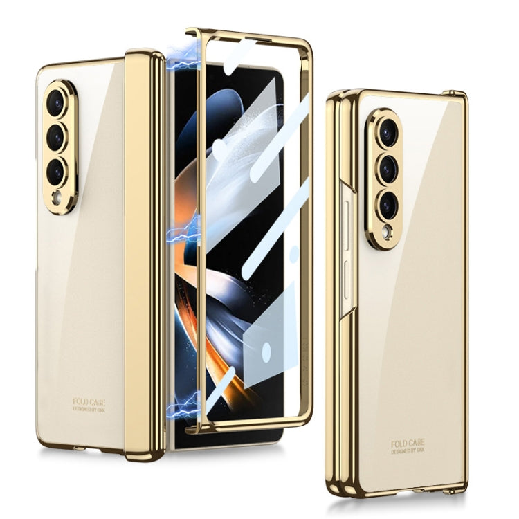 Custodia per telefono pieghevole fantasma con cerniera magnetica GKK, For Samsung Galaxy Z Fold4