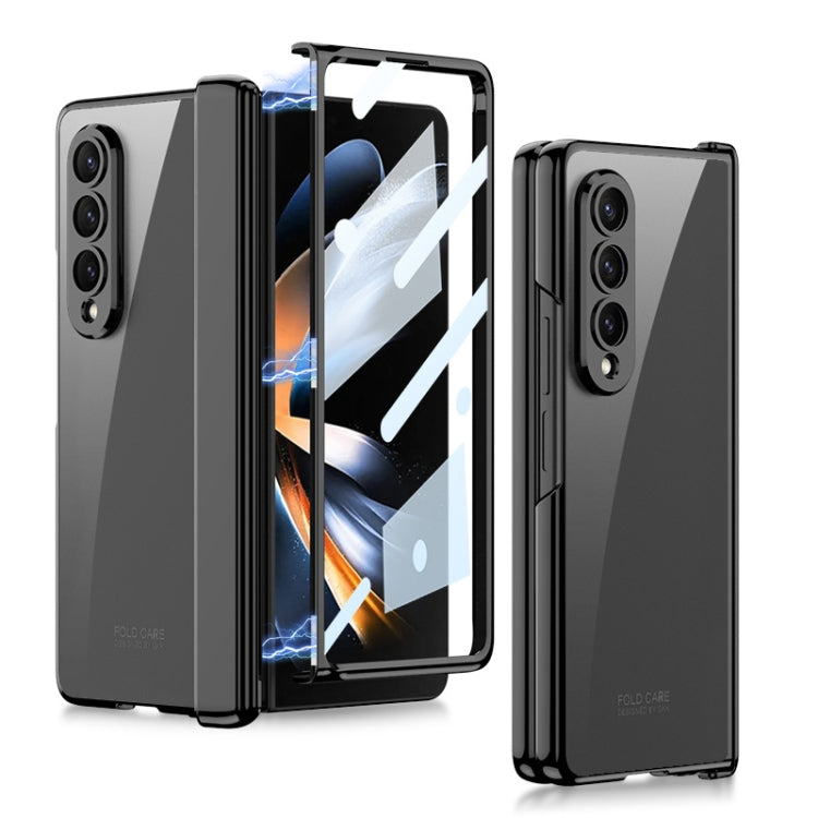 Custodia per telefono pieghevole fantasma con cerniera magnetica GKK, For Samsung Galaxy Z Fold4