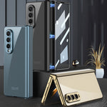 Custodia per telefono pieghevole fantasma con cerniera magnetica GKK, For Samsung Galaxy Z Fold4