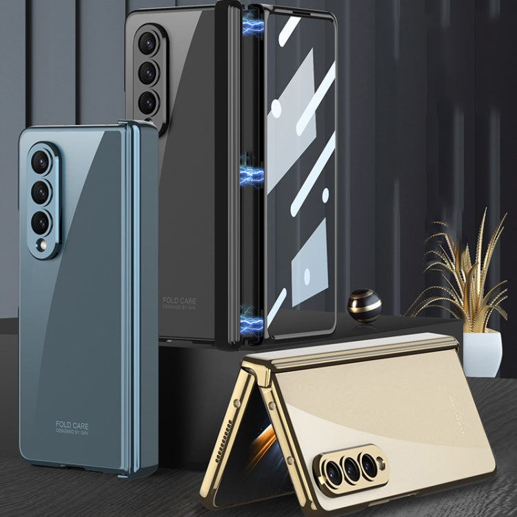 Custodia per telefono pieghevole fantasma con cerniera magnetica GKK, For Samsung Galaxy Z Fold4