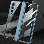 Custodia per telefono pieghevole fantasma con cerniera magnetica GKK, For Samsung Galaxy Z Fold4