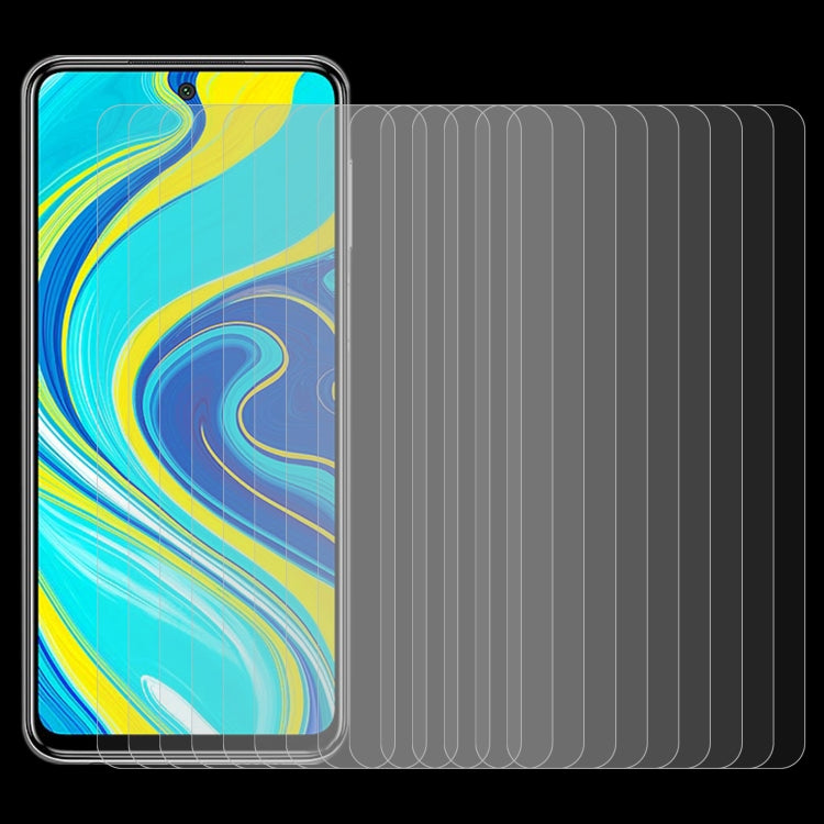 Pellicola vetro temperato 9H per Xiaomi Redmi Note 9 Pro