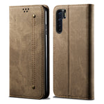 Custodia portafoglio in pelle con slot carte per smartphone