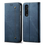 Custodia portafoglio in pelle con slot carte per smartphone