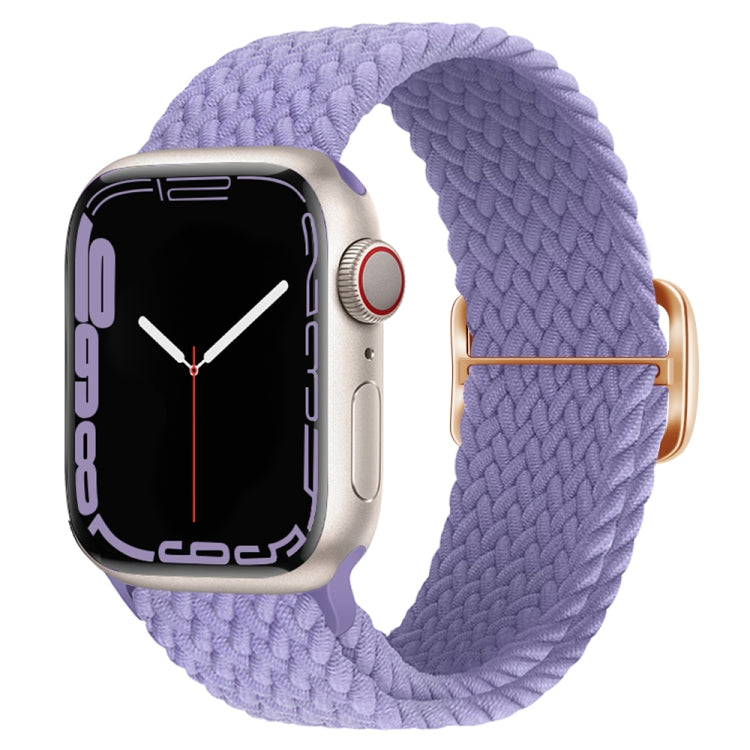 Cinturino per orologio intrecciato in nylon con fibbia, For Apple Watch Ultra 49mm / Series 8&7 45mm / SE 2&6&SE&5&4 44mm / 3&2&1 42mm