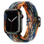 Cinturino per orologio intrecciato in nylon con fibbia, For Apple Watch Series 8&7 41mm / SE 2