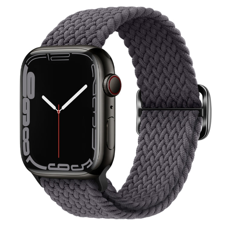 Cinturino per orologio intrecciato in nylon con fibbia, For Apple Watch Series 8&7 41mm / SE 2&6&SE&5&4 40mm / 3&2&1 38mm