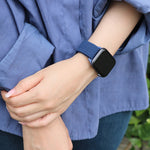 Cinturino per orologio intrecciato in nylon con fibbia, For Apple Watch Series 8&7 41mm / SE 2
