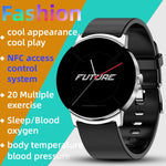 KS02 Smart Watch da 1,32 pollici supporta il rilevamento della glicemia, il rilevamento della pressione sanguigna, il rilevamento dell'ossigeno nel sangue, KS02