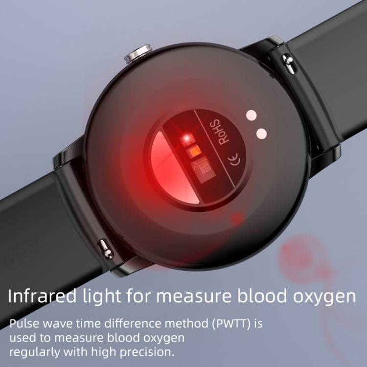 KS02 Smart Watch da 1,32 pollici supporta il rilevamento della glicemia, il rilevamento della pressione sanguigna, il rilevamento dell'ossigeno nel sangue, KS02