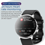 KS02 Smart Watch da 1,32 pollici supporta il rilevamento della glicemia, il rilevamento della pressione sanguigna, il rilevamento dell'ossigeno nel sangue, KS02