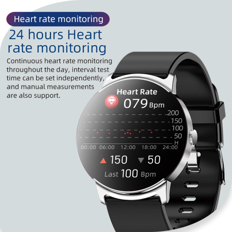 KS02 Smart Watch da 1,32 pollici supporta il rilevamento della glicemia, il rilevamento della pressione sanguigna, il rilevamento dell'ossigeno nel sangue, KS02
