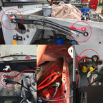 1 paio di connettori terminali batteria per caricabatteria per auto, 1 Pair