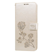 Custodia in pelle PU con vibrazione orizzontale in rilievo rosa con supporto, slot per carte e portafoglio, For Xiaomi Redmi Note 9 Pro, For Huawei P40, For Huawei P40 Lite, For Huawei P40 Pro