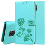Custodia in pelle PU con vibrazione orizzontale in rilievo rosa con supporto, slot per carte e portafoglio, For Xiaomi Redmi Note 9 Pro, For Huawei P40, For Huawei P40 Lite, For Galaxy M31