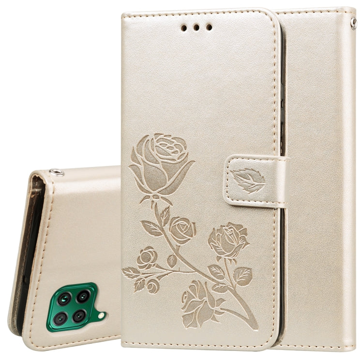 Custodia in pelle PU con vibrazione orizzontale in rilievo rosa con supporto, slot per carte e portafoglio, For Xiaomi Redmi Note 9 Pro, For Huawei P40, For Huawei P40 Lite, For Galaxy M31