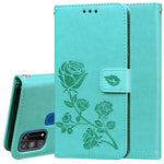 Custodia in pelle PU con vibrazione orizzontale in rilievo rosa con supporto, slot per carte e portafoglio, For Xiaomi Redmi Note 9 Pro, For Huawei P40, For Huawei P40 Lite, For Galaxy M31