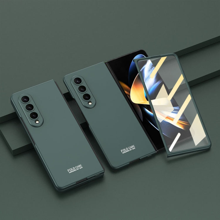Custodia a libro per telefono a copertura totale ultrasottile integrata GKK, For Samsung Galaxy Z Fold4