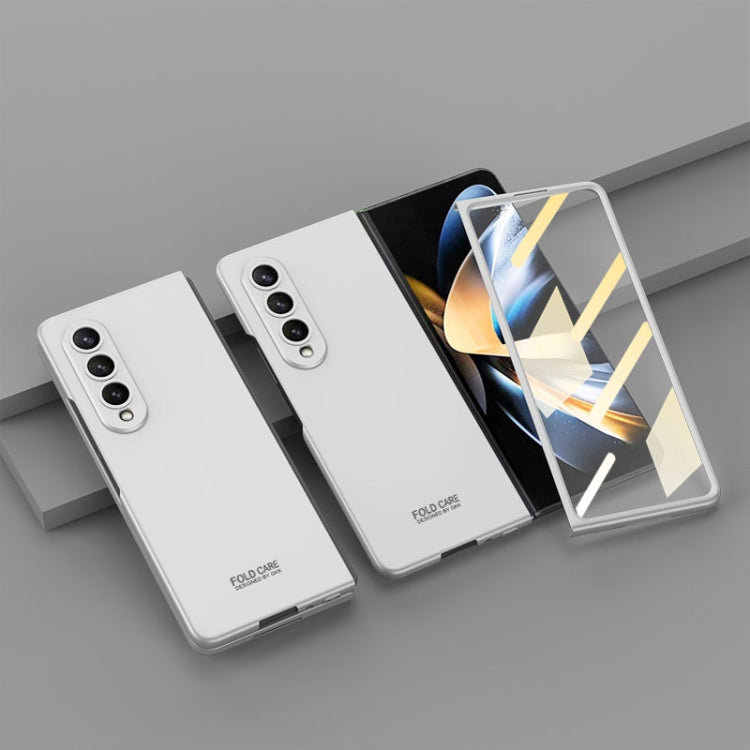 Custodia a libro per telefono a copertura totale ultrasottile integrata GKK, For Samsung Galaxy Z Fold4