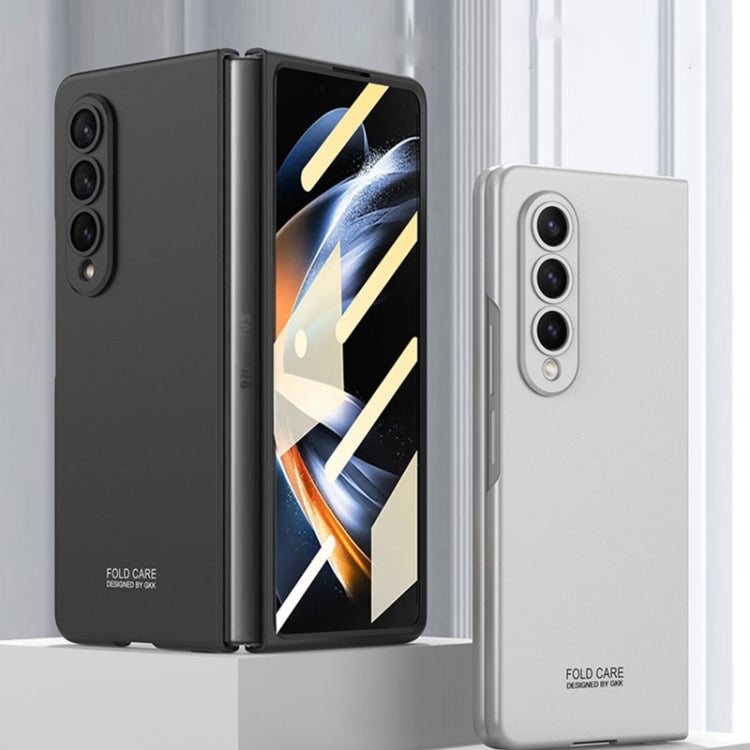 Custodia a libro per telefono a copertura totale ultrasottile integrata GKK, For Samsung Galaxy Z Fold4