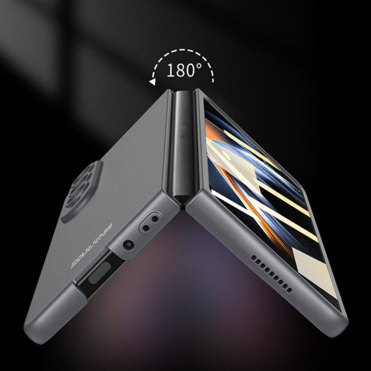 Custodia a libro per telefono a copertura totale ultrasottile integrata GKK, For Samsung Galaxy Z Fold4