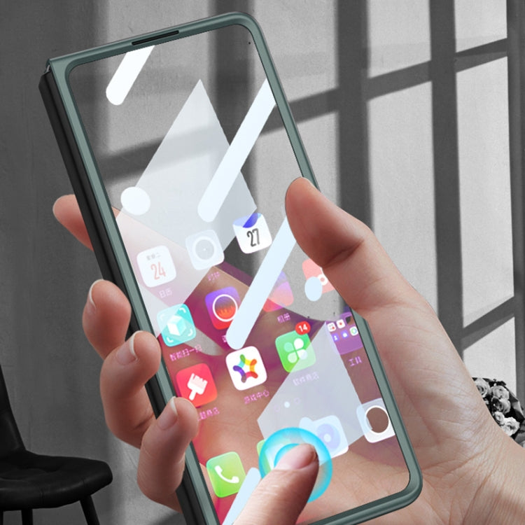 Custodia a libro per telefono a copertura totale ultrasottile integrata GKK, For Samsung Galaxy Z Fold4