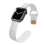 Cinturino per orologio in silicone con lettere inglesi, For Apple Watch Ultra 49mm / Series 8&7 45mm / SE 2&6&SE&5&4 44mm / 3&2&1 42mm, For Apple Watch Series 8&7 41mm / SE 2&6&SE&5&4 40mm / 3&2&1 38mm