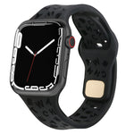 Cinturino per orologio in silicone con lettere inglesi, For Apple Watch Ultra 49mm / Series 8&7 45mm / SE 2&6&SE&5&4 44mm / 3&2&1 42mm, For Apple Watch Series 8&7 41mm / SE 2&6&SE&5&4 40mm / 3&2&1 38mm