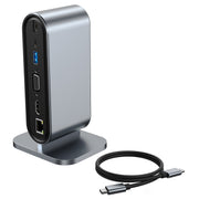 Adattatore HUB multi-interfaccia verticale USB-C/Type-C 12 in 1