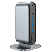 Adattatore HUB multi-interfaccia verticale USB-C/Type-C 12 in 1