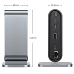 Adattatore HUB multi-interfaccia verticale USB-C/Type-C 12 in 1