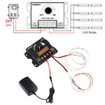 Manopola controller LED Dimmer manuale con kit terminale