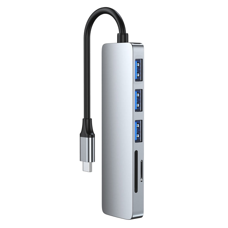 Adattatore HUB docking station USB-C 6 in 1