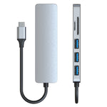Adattatore HUB docking station USB-C 6 in 1