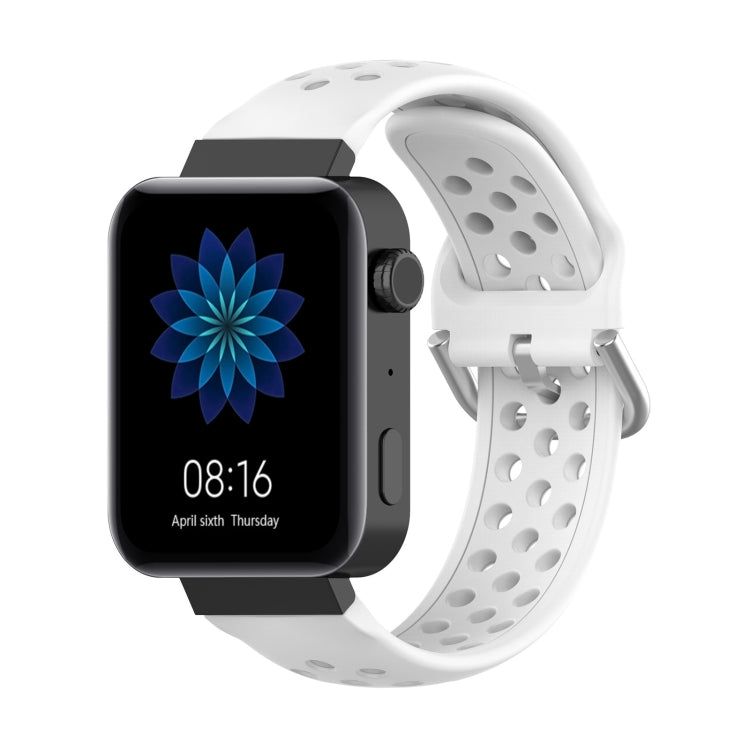 Per Xiaomi Watch / Huawei Honor S1 cinturino da polso sportivo in tinta unita da 18 mm