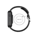 Per Xiaomi Watch / Huawei Honor S1 cinturino da polso sportivo in tinta unita da 18 mm