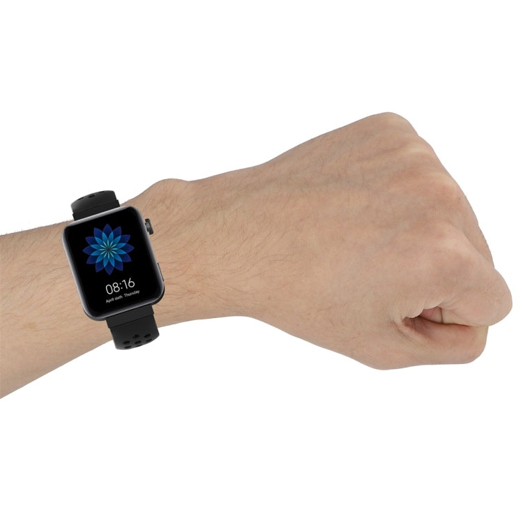 Per Xiaomi Watch / Huawei Honor S1 cinturino da polso sportivo in tinta unita da 18 mm