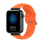 Per Xiaomi Watch / Huawei Honor S1 cinturino da polso sportivo in tinta unita da 18 mm