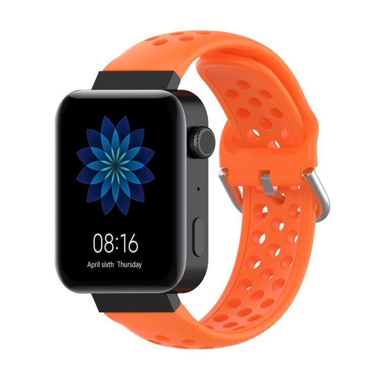 Per Xiaomi Watch / Huawei Honor S1 cinturino da polso sportivo in tinta unita da 18 mm