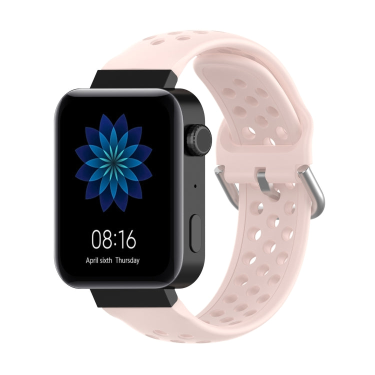 Per Xiaomi Watch / Huawei Honor S1 cinturino da polso sportivo in tinta unita da 18 mm