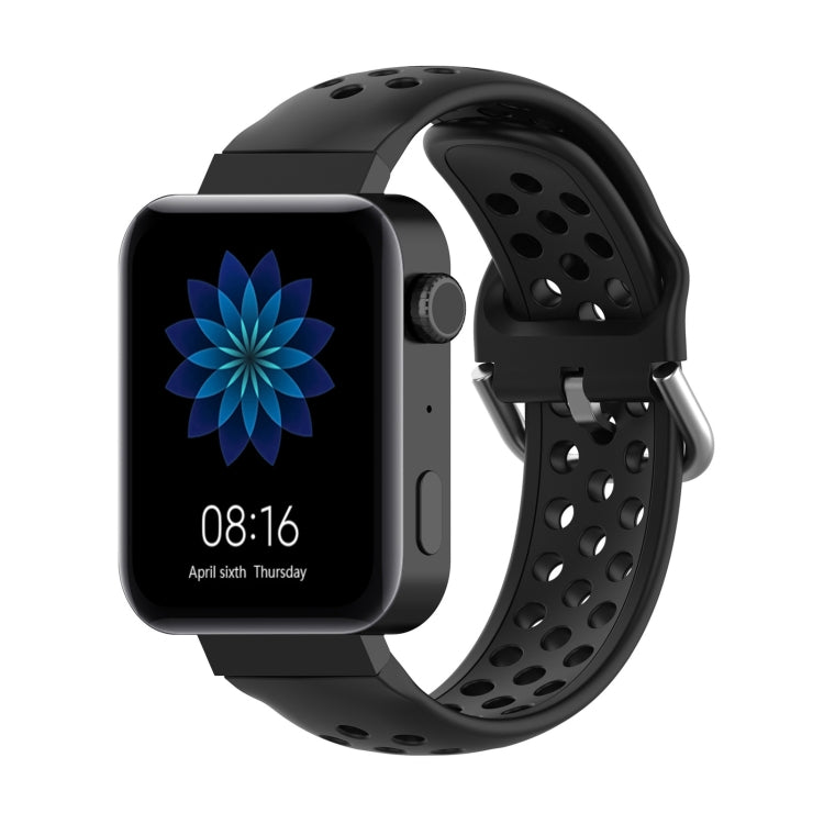 Per Xiaomi Watch / Huawei Honor S1 cinturino da polso sportivo in tinta unita da 18 mm