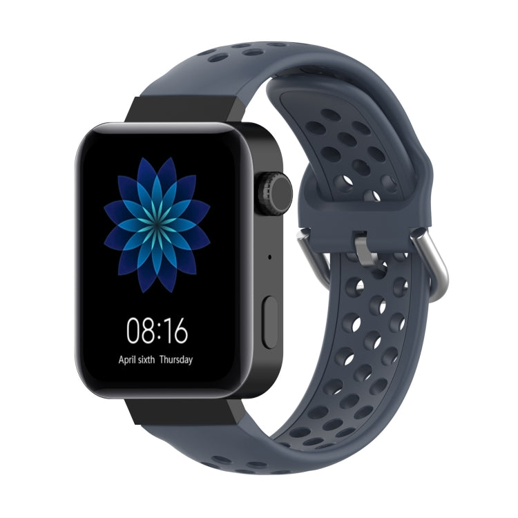 Per Xiaomi Watch / Huawei Honor S1 cinturino da polso sportivo in tinta unita da 18 mm