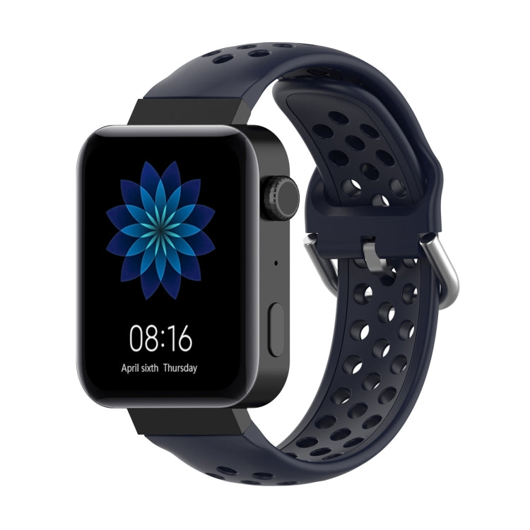 Per Xiaomi Watch / Huawei Honor S1 cinturino da polso sportivo in tinta unita da 18 mm