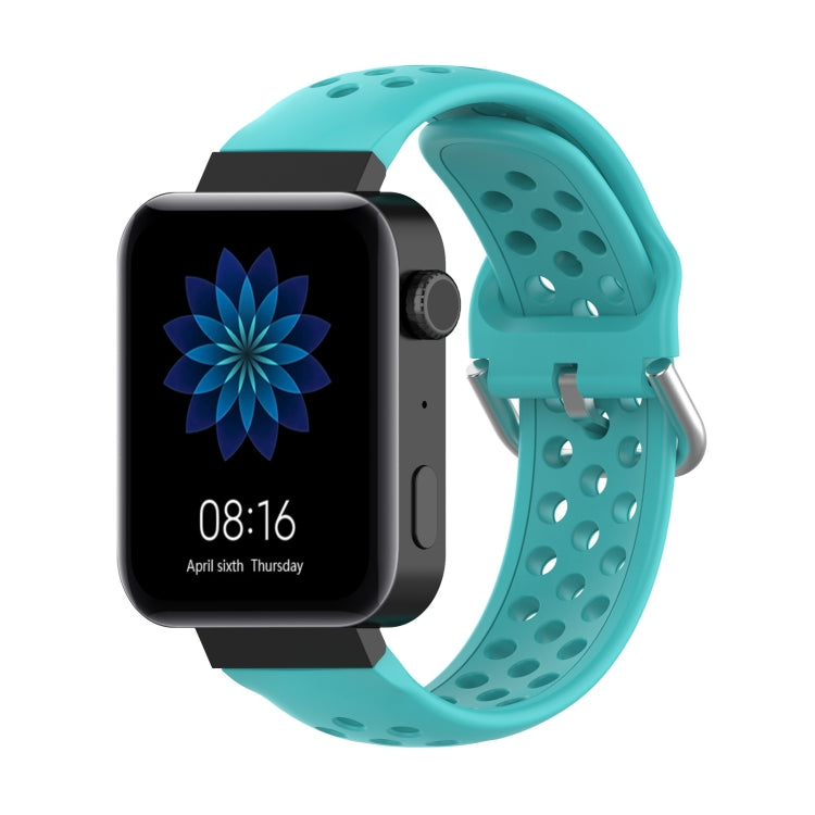 Per Xiaomi Watch / Huawei Honor S1 cinturino da polso sportivo in tinta unita da 18 mm