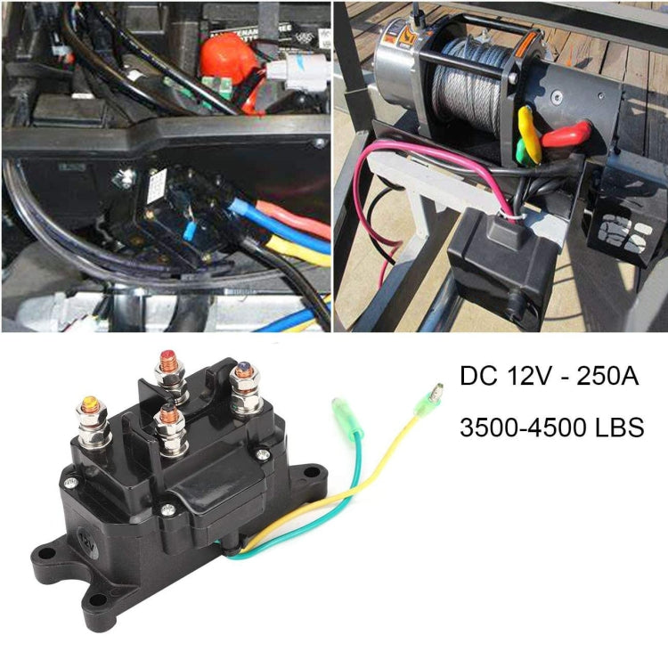 Per UTV / camioncino / ATV Relè per verricello elettrico Contattore solenoide per carichi pesanti, Winch Relay