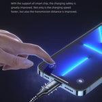 awei CL-126 1.2m 4 in 1 USB a USB-C / Type-C a 8Pin Cavo dati di ricarica veloce, CL-126(Black), CL-126(Blue)