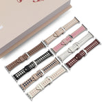 Cinturino intrecciato in vera pelle, For Apple Watch Ultra 49mm / Series 8&7 45mm / SE 2&6&SE&5&4 44mm / 3&2&1 42mm, For Apple Watch Series 8&7 41mm / SE 2&6&SE&5&4 40mm / 3&2&1 38mm
