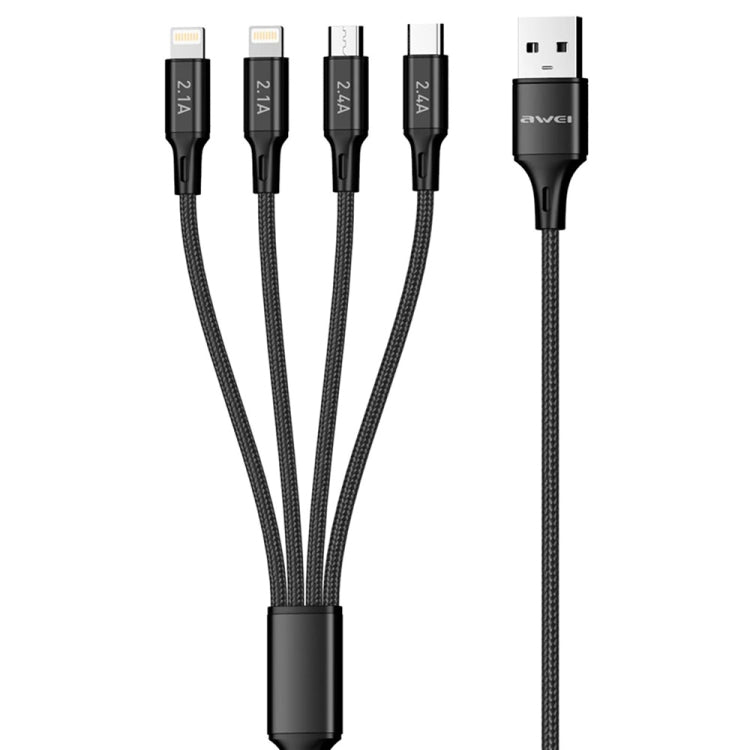 Cavo ricarica multiplo USB a USB-C 4 in 1 1,5m